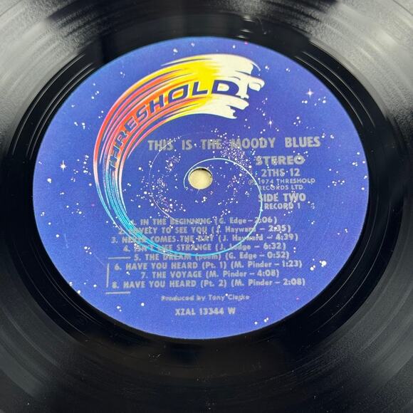 The Moody Blues – This Is The Moody Blues 2xLP Vinyl Record Threshold THS-12/13 - Picture 5 of 12